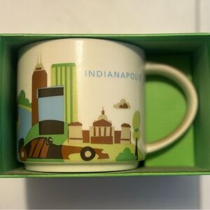 INDIANAPOLIS YOU ARE HERE MUG